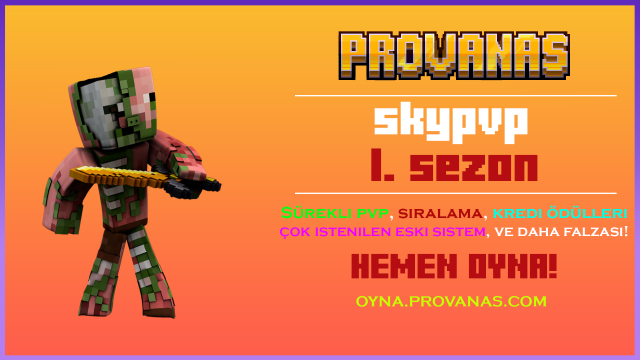 Provanas Haber - SkyPVP 1. Sezon