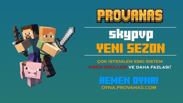 Provanas Haber - Çok İstenilen Eski SkyPvP Tekrar Aktif!