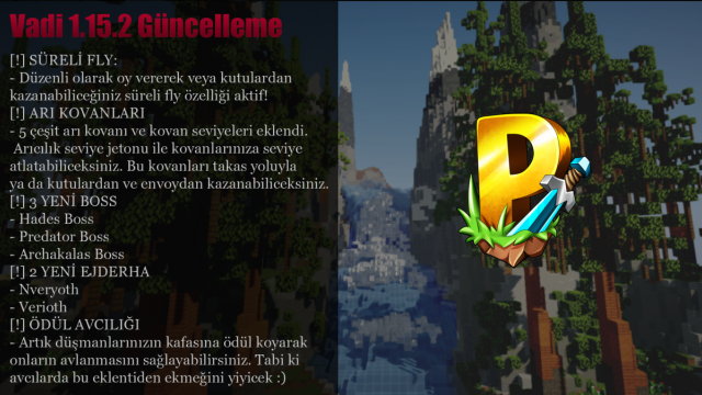 Provanas Haber - Vadi artık 1.15.2!