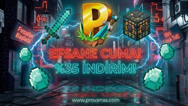 Provanas Haber - EFSANE CUMA İNDİRİMİ BAŞLADI!!!
