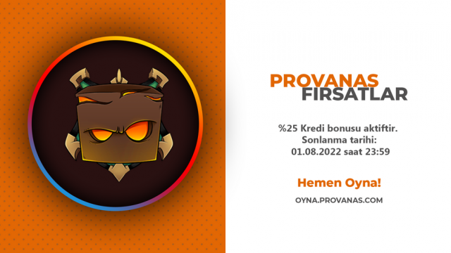 Provanas Haber - %25 BONUS KREDİ ETKİNLİĞİ